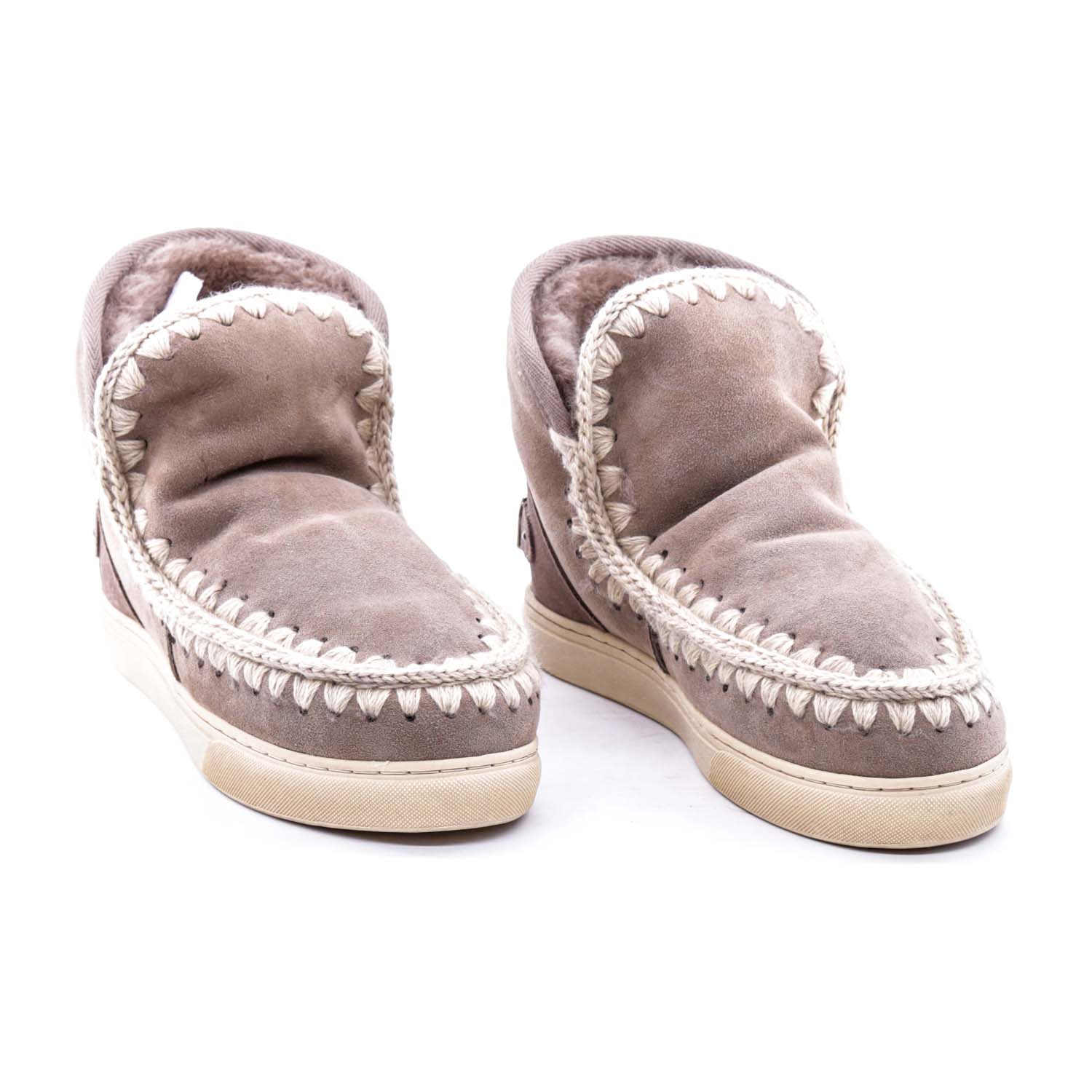 Mou Eskimo Sneaker Big Metal Logo Grigio